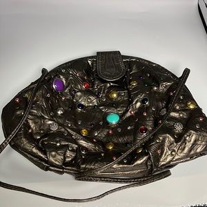 Vintage Atalla Handbag Genuine Leather New York